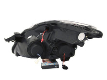 Load image into Gallery viewer, Anzo 2008-2009 Nissan Altima Projector Headlights w/ Halo Black (CCFL)