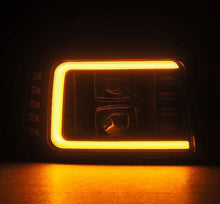 Load image into Gallery viewer, AlphaRex 92-96 Ford F-Series/Bronco PRO-Series Proj Headlight Blk w/Seq. Sig &amp; DRL 880266 *Discontinued