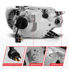 Load image into Gallery viewer, ANZO 12-15 Toyota Tacoma Projector Headlights - w/ Light Bar Switchback Chrome Housing 111557
