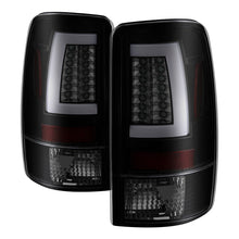 Load image into Gallery viewer, Spyder 00-06 GMC Yukon/Yukon XL V2 Light Bar LED Tail Lights - Blk Smoke (ALT-YD-CD00V2-LBLED-BSM) 5084156