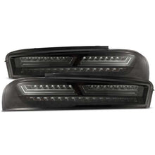Load image into Gallery viewer, AlphaRex 16-18 Chevrolet Camaro PRO-Series LED Tail Lights Jet Black 610010 *Discontinued