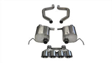 Load image into Gallery viewer, Corsa Performance 2015 Chevy Corvette Z06 3"in Axle Back Exhaust, Polished Quad 4.5in