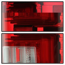 Load image into Gallery viewer, Spyder Ford F150 2015-2017 Light Bar LED Tail Lights - Red Clear ALT-YD-FF15015-LBLED-RC 5083692