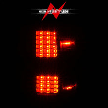 Load image into Gallery viewer, ANZO 15-19 Chevy Silverado 2500HD/3500HD (Factory Halogen Only) LED Tail Lights Black w/Clear Lens 311423