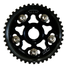 Load image into Gallery viewer, AEM Electronics Tru-Time Cam Gear Black 5-Bolt Honda H22A1 &amp; H22A4