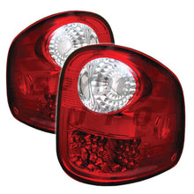 Load image into Gallery viewer, Spyder Ford F150 Flareside 97-03 LED Tail Lights Red Clear ALT-YD-FF15097FS-LED-RC 5003423