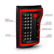 Load image into Gallery viewer, Anzo 2015-2016 Ford F-150 LED Taillights Black