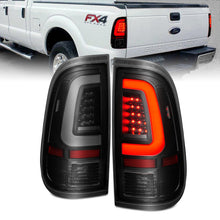 Load image into Gallery viewer, ANZO 2008-2016 Ford  F-250  LED Tail w/ Lights Bar Black Housing Smoke Lens 311379