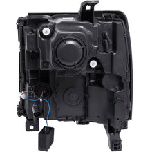 Load image into Gallery viewer, Anzo Chevy Silverado 1500 16+ Projector Plank Style Headlight Chrome Amber