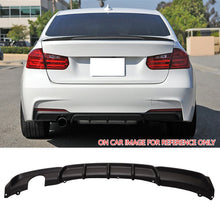 Load image into Gallery viewer, 2012-2018 BMW F30 MP Rear Lip Diffuser with Single Outlet PP