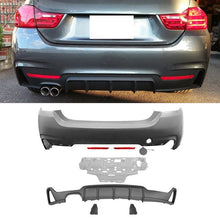 Load image into Gallery viewer, 2014-2020 BMW F32 F33 xDrive MP Single Dual Exhaust Rear Bumper
