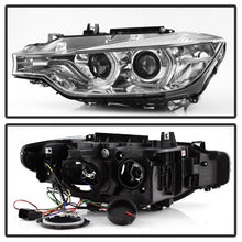 Load image into Gallery viewer, Spyder 12-14 BMW F30 3 Series 4DR Projector Headlights - LED DRL - Chrome (PRO-YD-BMWF3012-DRL-C) 5084354