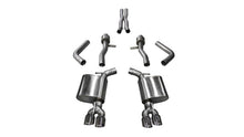 Load image into Gallery viewer, Corsa 17-18 Dodge Challenger 5.7L V8 Sport Cat-Back Dual Rear Exit w/3.5in Polished Tips 21005