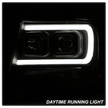 Load image into Gallery viewer, Spyder 07-14 Chevy Suburban/1500/2500/Tahoe V2 Projector Headlights All Blk PRO-YD-CSUB07V2-DRL-BKV2 5085986