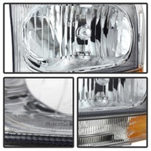 Load image into Gallery viewer, SPYDER Xtune Ford F250/350/450 Superduty 99-04 Crystal Headlights w/ Bumper Lights HD-JH-FF25099-AM-C 9025419