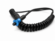 Load image into Gallery viewer, Granatelli Blue Pin Head Momentary Push Button Switch w/ 6' Retractable Cord – 810101BL