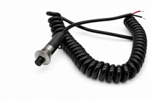 Load image into Gallery viewer, Granatelli Silver Pin Head Momentary Push Button Switch w/ 6' Retractable Cord – 810101SL