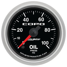Load image into Gallery viewer, Autometer 52mm 100 PSI Digital Oil Pressure Gauge Chevrolet COPO Camaro 880876