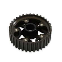 Load image into Gallery viewer, AEM Electronics Tru-Time Cam Gear Black 5-Bolt Honda B Series