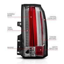 Load image into Gallery viewer, Anzo GMC Yukon/ XL / Denali 15-18 L.E.D Tail Lights Chrome