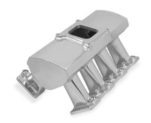 Load image into Gallery viewer, Hi-Ram Sheet Metal Fabricated Intake Manifold LS1/LS2/LS6 Single Plane EFI + Fuel Rail Kit Silver with Sniper EFI logo