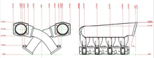 Load image into Gallery viewer, Sniper EFI Fabricated Intake Manifold Dual Plenum 92mm GM LS1/2/6, and Fuel Rail Kit - Silver