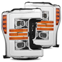 Load image into Gallery viewer, AlphaRex 17-19 Ford F-250 SD PRO-Series Proj Headlights Plank Style Chrome w/Activ Light/Seq Signal 880107 *Discontinued