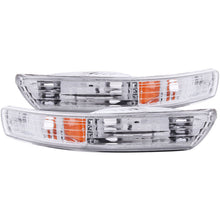 Load image into Gallery viewer, Anzo 1998-2001 Acura Integra Euro Parking Lights Chrome w/ Amber Reflector