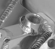 Load image into Gallery viewer, Sheet Metal Fabricated Intake Manifold SBC Single Plane Carbureted Silver with Sniper Logo