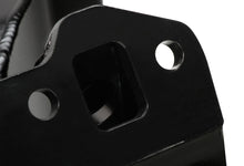 Load image into Gallery viewer, Fabricated Intake Manifold SBC Single Plane Carbureted (2 x 4150 style flange changeable plate) Black with Sniper logo