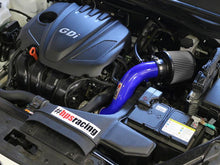 Load image into Gallery viewer, HPS Shortram Air Intake Kit 2011-2015 Kia Optima 2.4L, Includes Heat Shield, Blue
