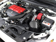 Load image into Gallery viewer, HPS Shortram Air Intake Kit 2008-2015 Mitsubishi Lancer Evolution X 2.0L, Includes Heat Shield, Polish