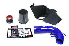 Load image into Gallery viewer, HPS Shortram Air Intake Kit 2015-2017 Ford Mustang GT V8 5.0L, Includes Heat Shield, Blue