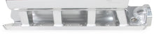 Load image into Gallery viewer, Sheet Metal Fabricated Intake Manifold 289-302 Small Block Ford Single Plane Carbureted Silver with Sniper logo.