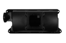 Load image into Gallery viewer, Sheet Metal Fabricated Intake Manifold 289-302 Small Block Ford Single Plane Carbureted Black with Sniper logo.