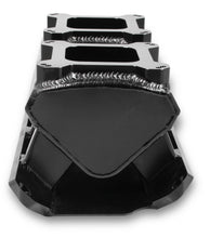 Load image into Gallery viewer, Sheet Metal Fabricated Intake Manifold 289-302 Small Block Ford Dual Quad Single Plane Carbureted Black with Sniper logo