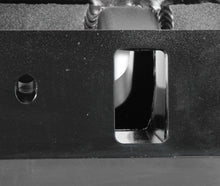 Load image into Gallery viewer, Sheet Metal Fabricated Intake Manifold 289-302 Small Block Ford Dual Quad Single Plane Carbureted Black with Sniper logo