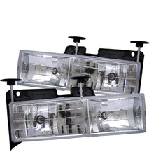 Load image into Gallery viewer, Spyder Chevy C/K Series 1500/2500 88-99/Chevy Tahoe 95-99Crystal Glass Headlights Chrm HD-YD-CCK88-C 5012388
