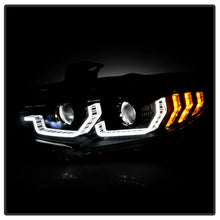 Load image into Gallery viewer, Spyder Honda Civic 16-18 2DR/4DR/Hatchback Headlight Black PRO-YD-HC16PL-SEQ-BK 5087539