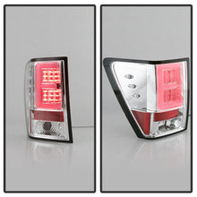 Load image into Gallery viewer, Spyder Jeep Grand Cherokee 05-06 Version 2 Light Bar LED Tail Lights - Chrome 5085832