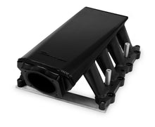 Load image into Gallery viewer, Hi-Ram Sheet Metal Fabricated Intake Manifold 2011-14 Ford 5.0L Coyote 90mm Throttle Body opening + Fuel Rail Kit Black with Sniper EFI logo