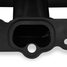 Load image into Gallery viewer, Hi-Ram Sheet Metal Fabricated Intake Manifold 2011-14 Ford 5.0L Coyote 90mm Throttle Body opening + Fuel Rail Kit Black with Sniper EFI logo