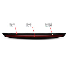 Load image into Gallery viewer, ANZO 2007-2014 Chevrolet Suburban 1500 LED 3rd Brake Light Black Housing Smoke Lens w/ Spoiler 1pc 531109