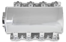 Load image into Gallery viewer, Hi-Ram Sheet Metal Fabricated Intake Manifold LS7 102mm Throttle Body opening + Fuel Rail Kit Silver with Sniper logo -Low Profile