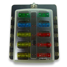 Load image into Gallery viewer, 10 Way Blade Fuse Box