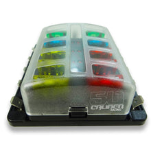 Load image into Gallery viewer, 10 Way Blade Fuse Box