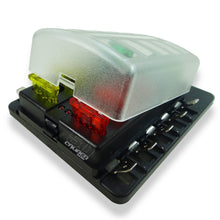 Load image into Gallery viewer, 10 Way Blade Fuse Box