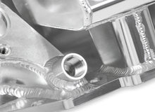 Load image into Gallery viewer, Fabricated Intake Manifold BBC Single Plane 2 x 4150 Silver with Sniper Logo