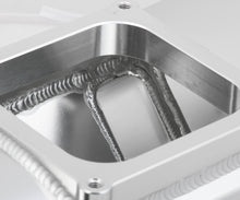 Load image into Gallery viewer, Fabricated Intake Manifold BBC Single Plane 1 x 4500 Silver with Sniper Logo