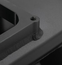 Load image into Gallery viewer, Fabricated Intake Manifold BBC Single Plane 2 x 4500 Black with Sniper Logo